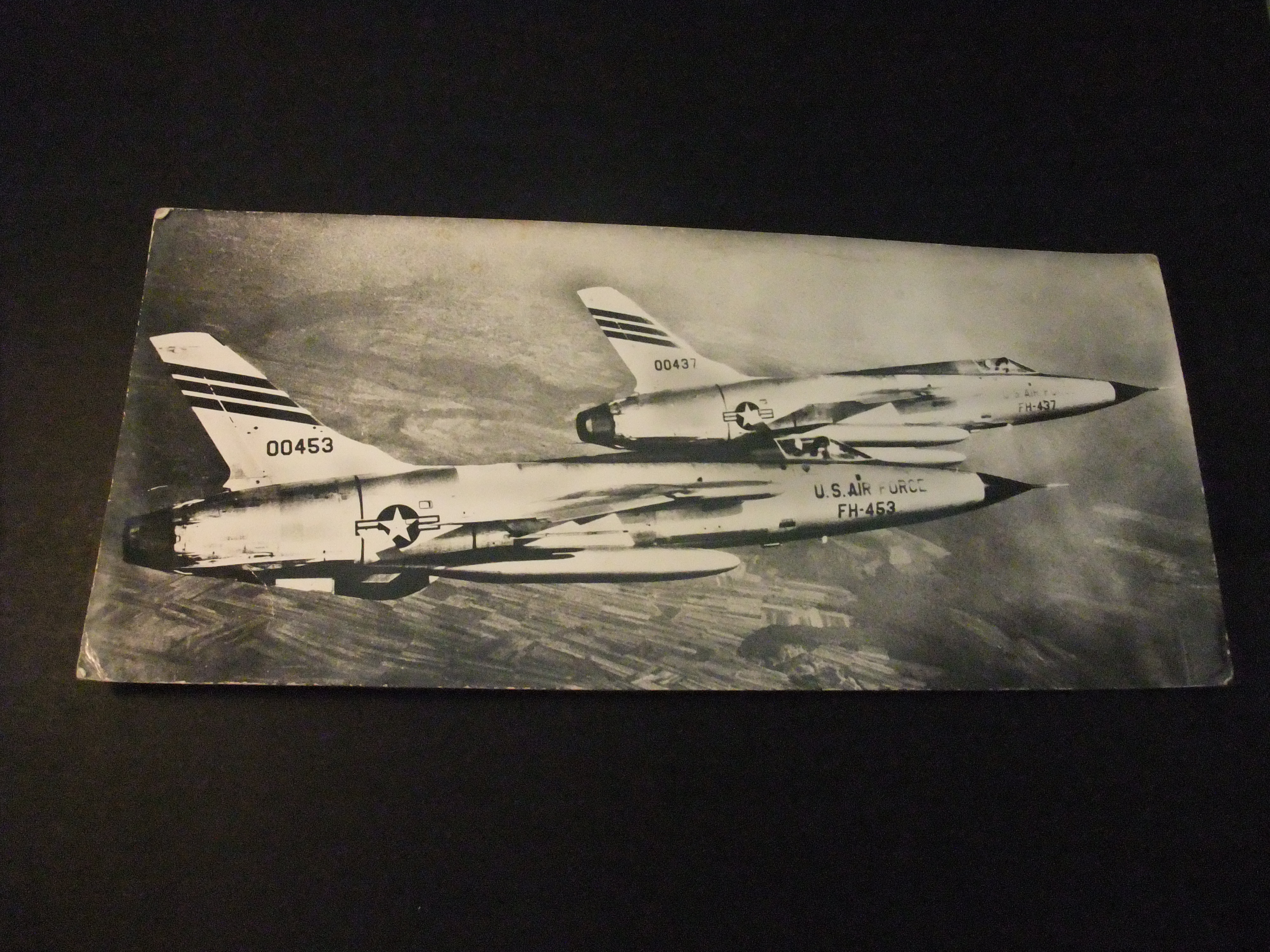 De Republic F-105 Thunderchief supersonisch jachtvliegtuig - bommenwerper ( ingezet tijdens de Vietnamoorlog door de VS )